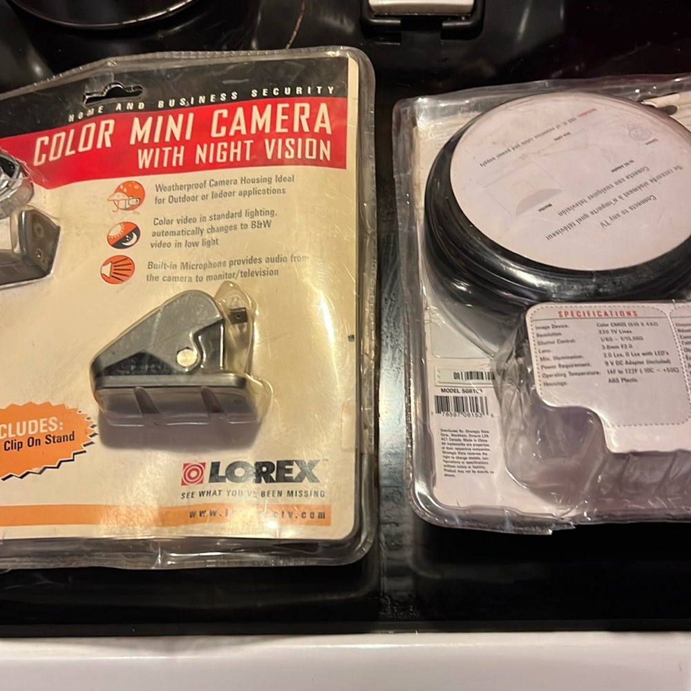 TWO NEW COLOR DAY/NIGHT MINI CAMERAS!